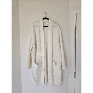 Lou & Grey Long Chunky Cardigan Size XL